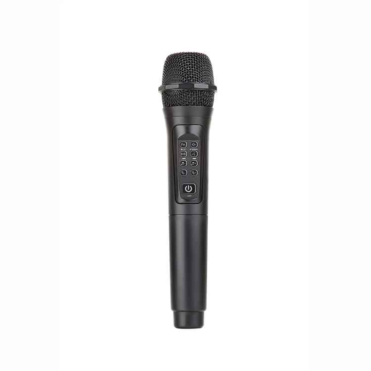 Handheld 2x Mic Professional Headset Wireless Microphone With Cordless 