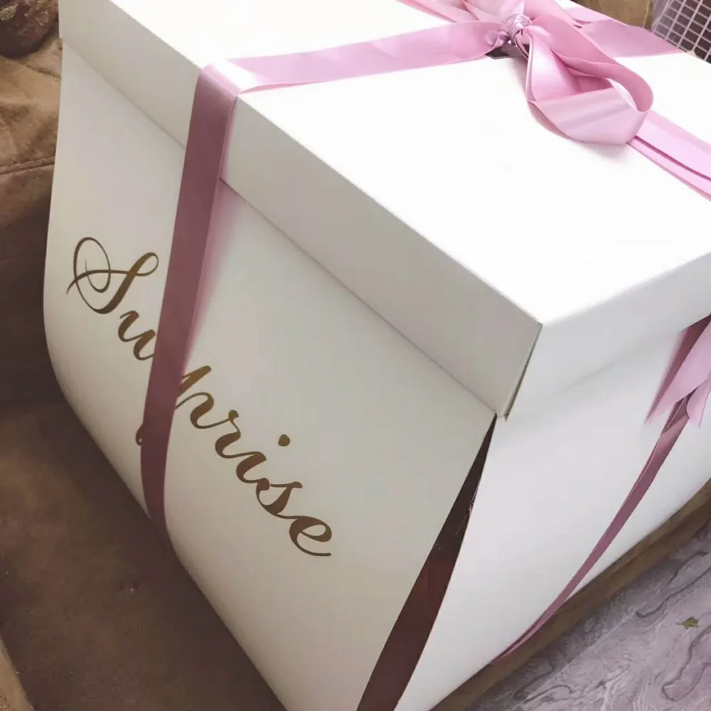 Romantic Party Favor Valentine Day Paper Balloon Packaging Birthday