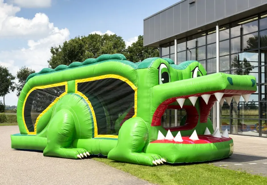 playing castle inflatable bouncer