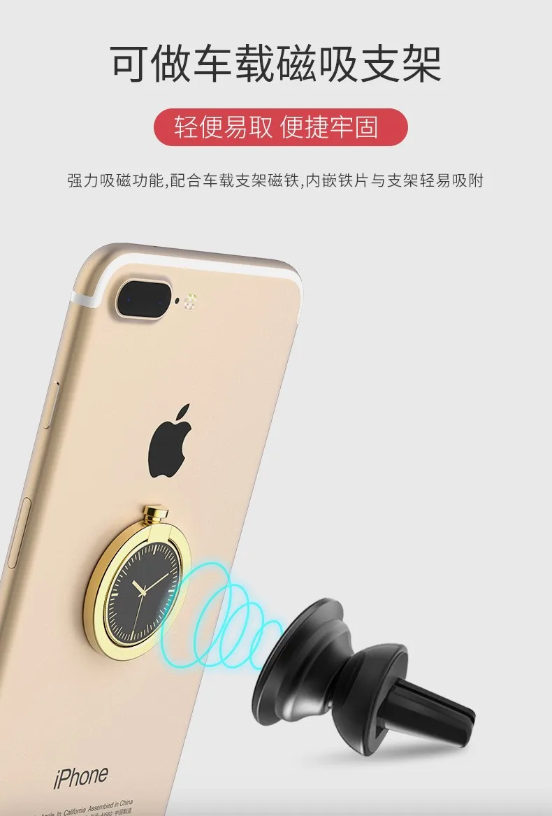 Support Car Mount Holder Handphone Ring Holder /cellphone Ring