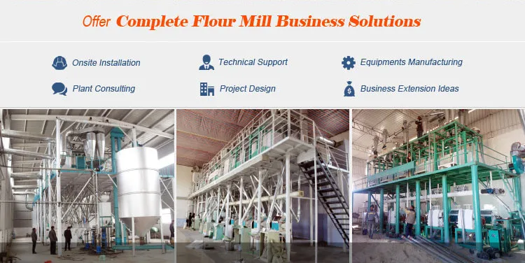 processing grain into flour Factory Price latest soya rice flour making machine