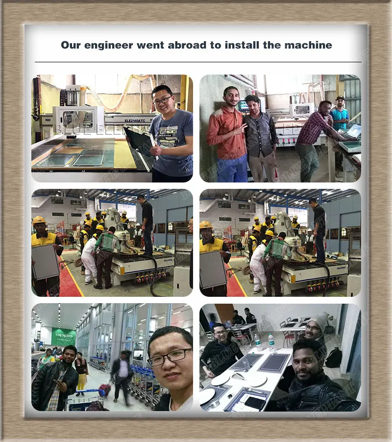 ELE 1325 automatic wood cutting machine , 1325 atc cnc router for wood , acrylic , aluminum