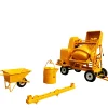Topall Manufacturing Self-loading Concrete Mixer with Winch or Elevator
