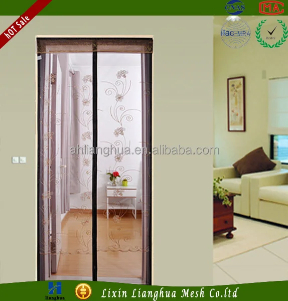 Curtains Drapes Valances Magnetic Window Mesh Door Curtain Snap