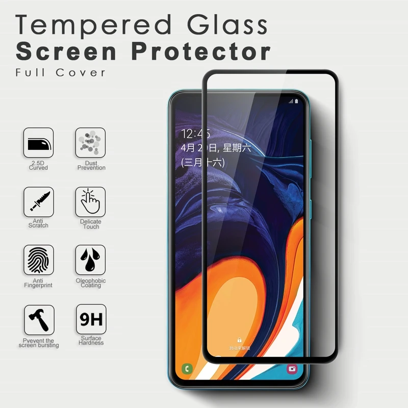 9 H Duret&eacute; Protecteur Transparent En Verre Tremp&eacute; Film Protecteur D'&eacute;cran pour Samsung A10 A20 A30 A40 A50 A60 A70 A80 - ANKUX.COM