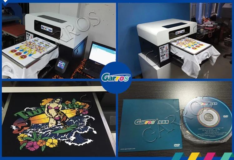 Dtg T Shirt Laser Printer Direct To Garment Printing Machine For T ...