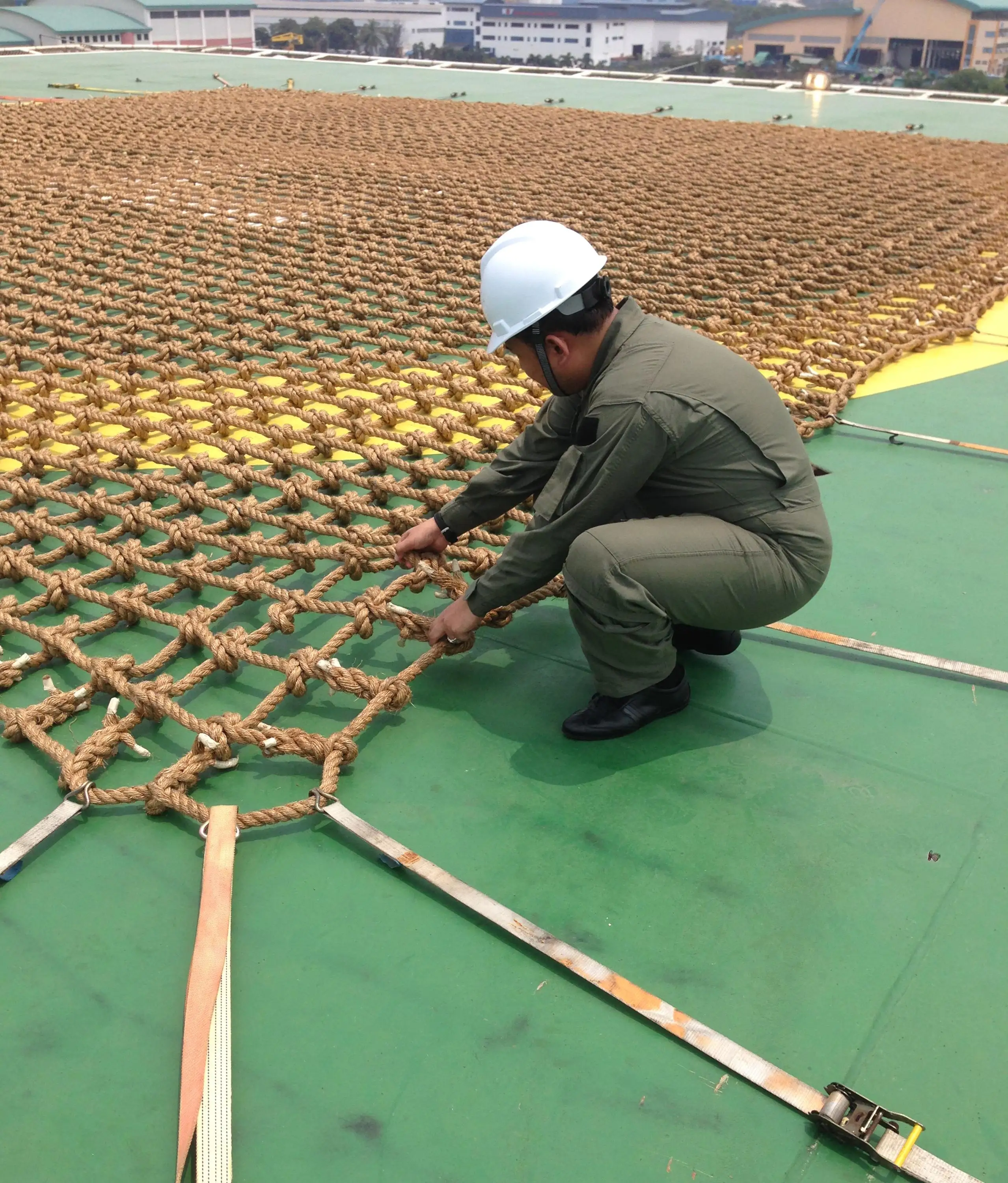 Manila Rope Sisal Rope Helideck Antislip Net Buy Helideck Landing