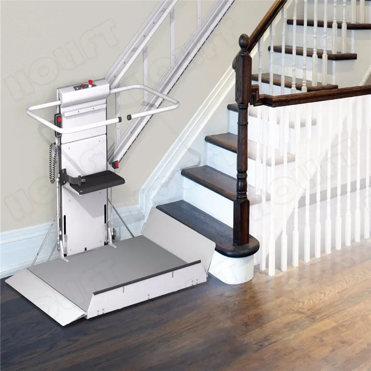 White Wheelchair Platform Lift Electric Stair Lift For Disabled | My ...