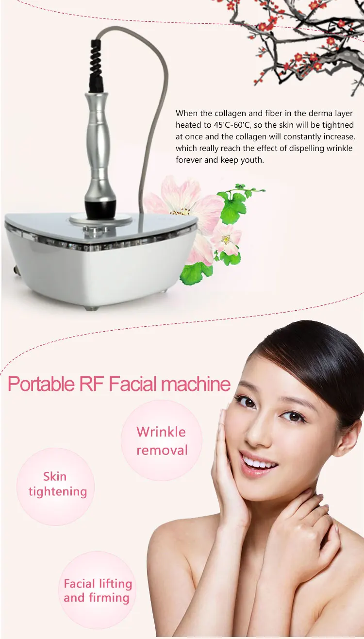 Best Home Rf Skin Tightening Face Lifting Machine Portable Rf Machine Home Product on Alibaba