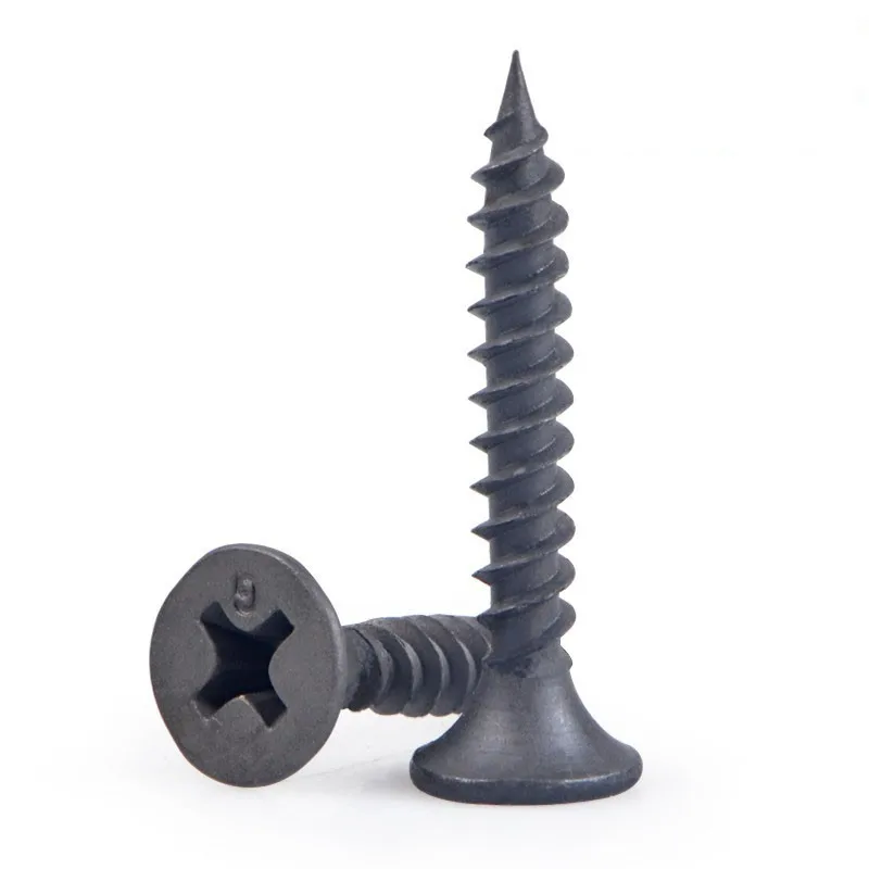 Black Oxide Drywall Nail Screw Din18182 Carbon Steel Trumpet Head