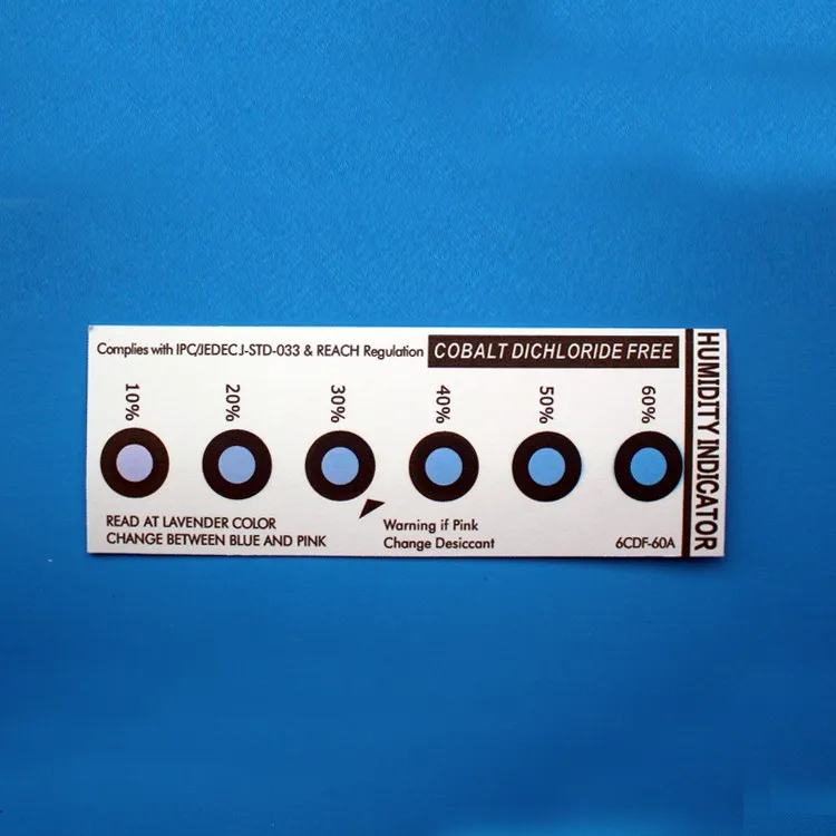 Moisturesensitive Chemical Indicating Moisture Humidity Indicator
