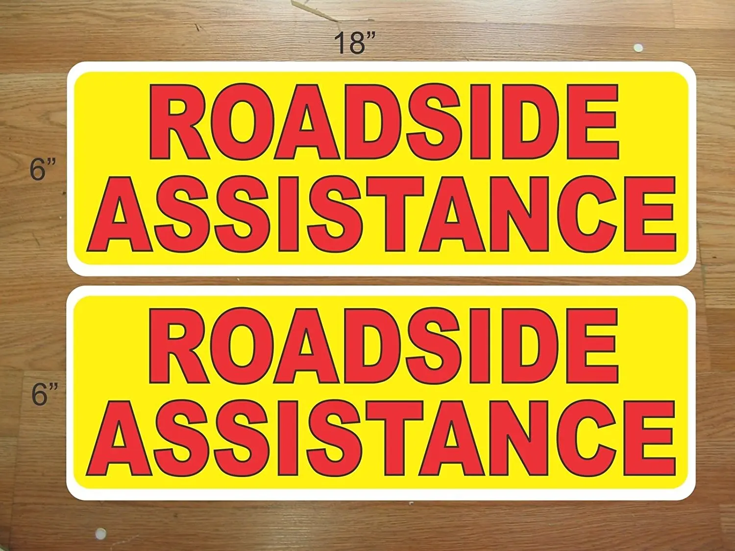 Red K-9 Search and Rescue Magnetic Signs to fit Car Van SUV us dot Approved Size Tow Truck