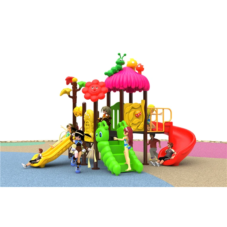 Outdoor Children Playground Equipment Kids Plastic Slide Swing Play Equipment Buy Daycare