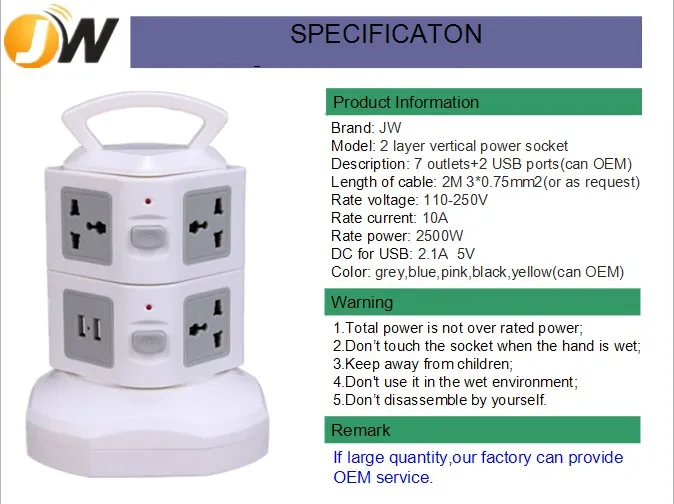 2 layer vertical specification