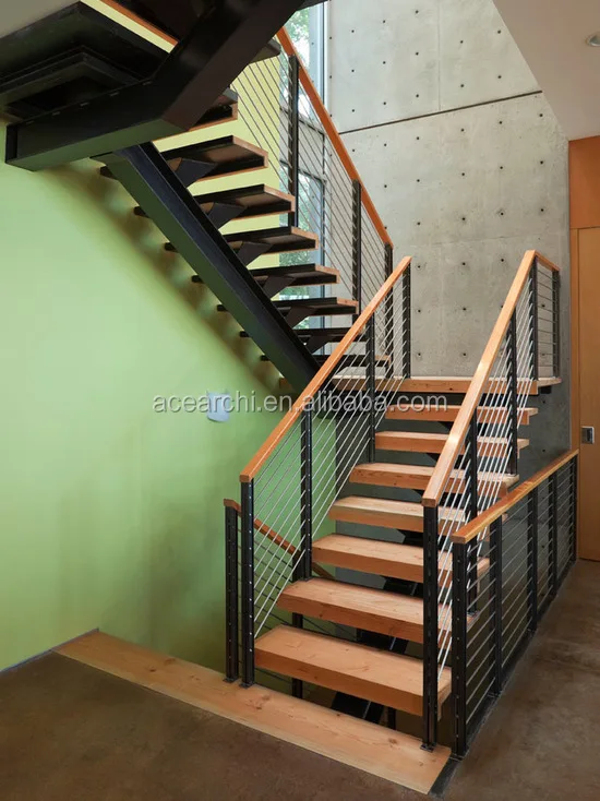Prefect Design Mono Beam Straight Staircase Handle With Wood Top Prefect Design Mono Beam Straight Staircase Handle With Wood Top Handrail View Ace Product Details From Shenzhen Architectural
