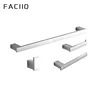 FACIIO Fashion Wall Mounted 304 stainless steel hotel 4 piece bathroom hardware set