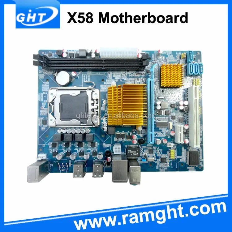 Ght Factory Desktop Motherboard Lga 1366 X58 - Buy Lga 1366 X58,X58 ...