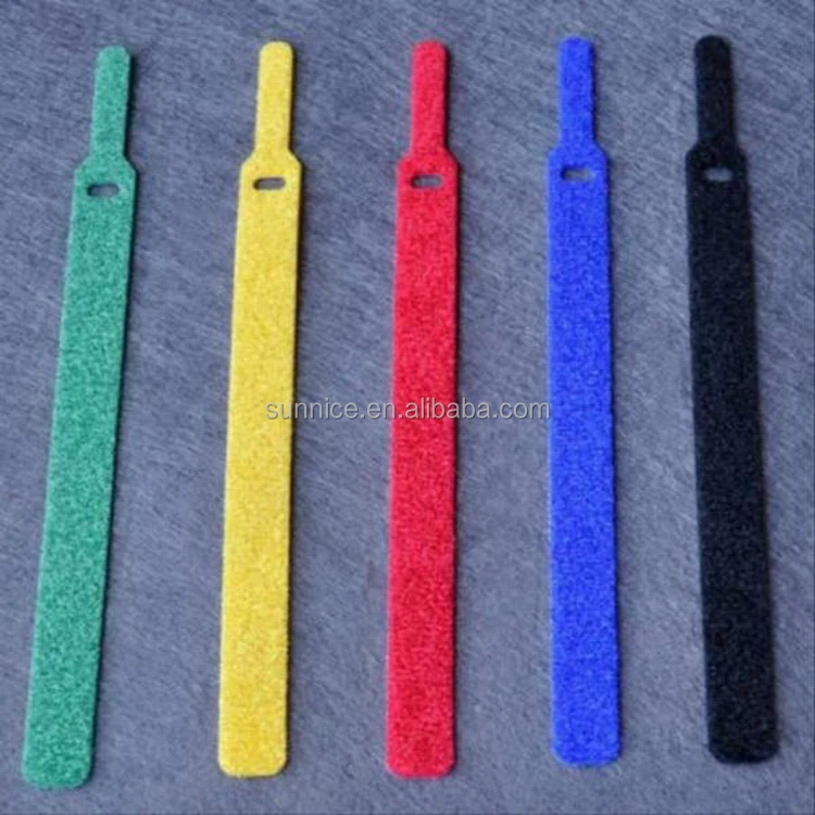 Nylon Hook and Loop Cable Ties for Power Wire