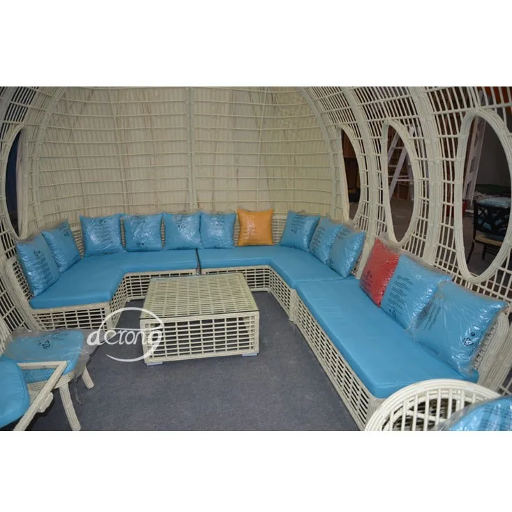 Outdoor Roof Garden Rattan Tent Wedding Gazebo Arch Furniture For Sale Gazebos New Designball