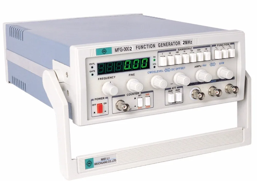Mch Lab Use 10mhz Digital Function Generator Mfg3010 With High