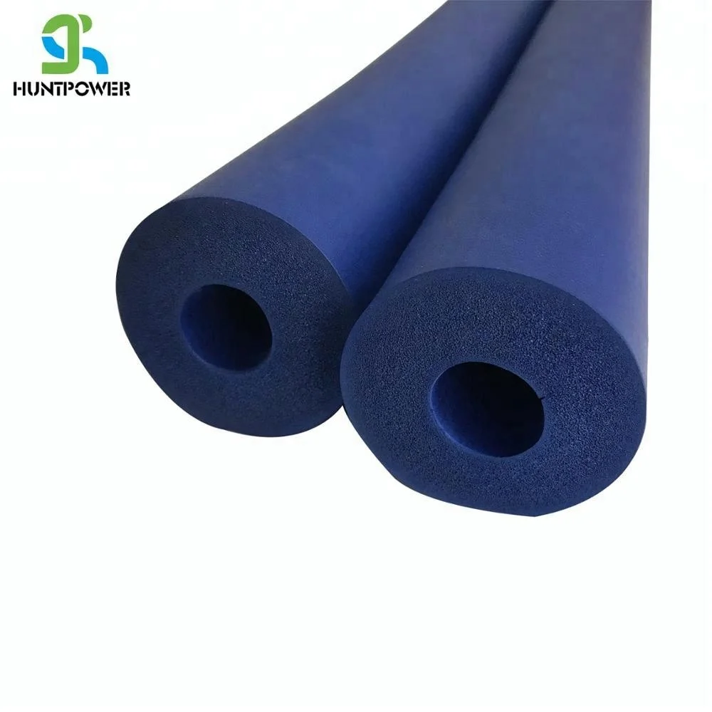 heat resistant rubber material insulated foam tube