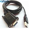 1 Port USB to Null Modem RS232 DB9 Serial DCE Adapter Cable with FTDI chipset