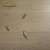 L1 light grey color Nordic Style oak 3p1s flooring brushed UV lacquer wooden floor solid wood flooring