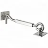 6 Inch Solid SUS304 Stainless Steel Hook and Eye Lock Door Gate Hook Latch Heavy Duty Window Sash Catch Lock