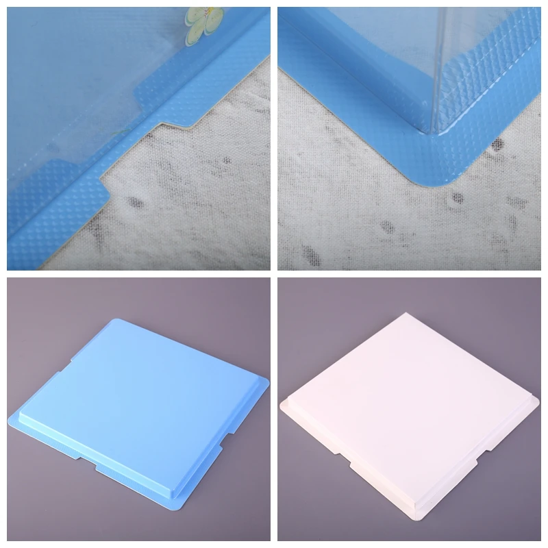 7 Inch Plastic Cake Box In Recycled Material At Wholesale Price In Blue Color Buy Plastic Cake
