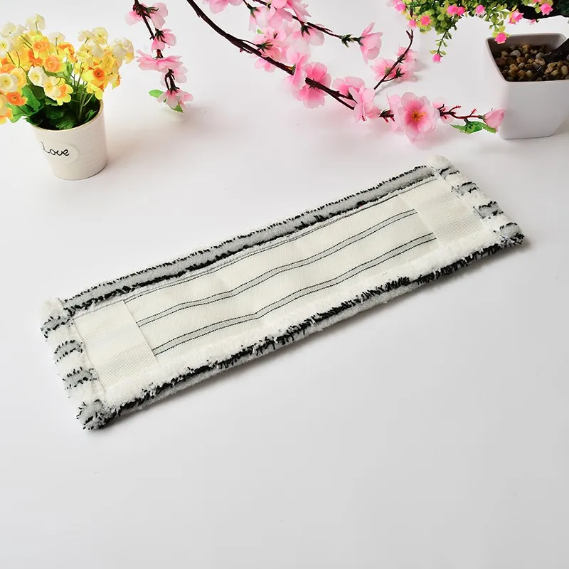 Microfiber Wet Flat Mop,45cm Refill With Scrubbing Strips Flat Mop