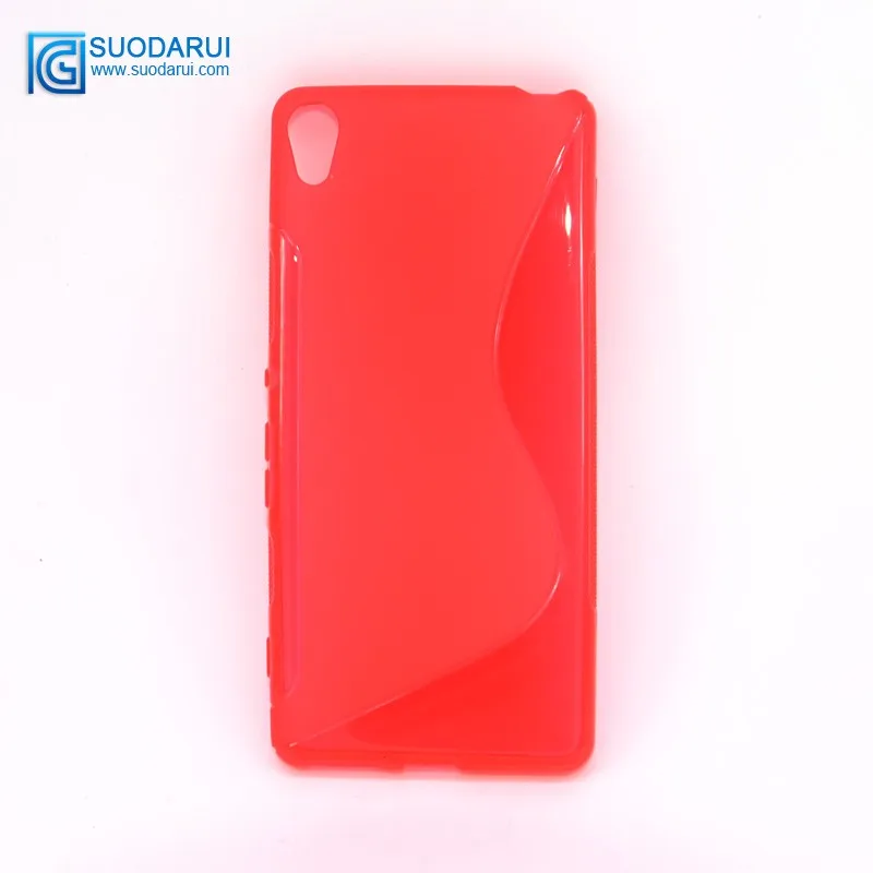 Soft Gel S-line TPU Case For Sony Xperia Xa F3113 F3112 F3115 Compact Phone Cover Case