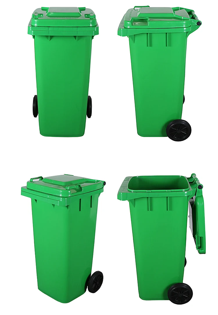 120l Plastic Wheeled Recycling Bin Dustbin With Lid For Sale Buy 120l Dustbins With Wheels
