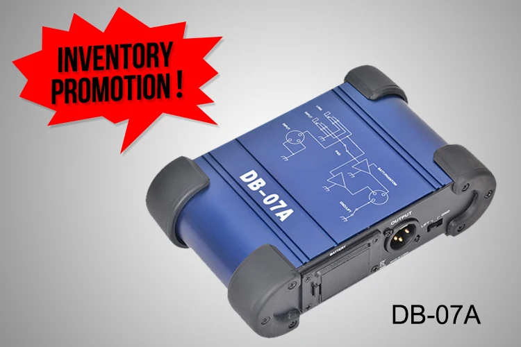 Professional Active Battery Powered Direct Di Box Db07a Buy Activedi