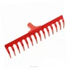 Low Price Good Performance Garden Leaf Plastic Rake Without Handle Only Rake Head