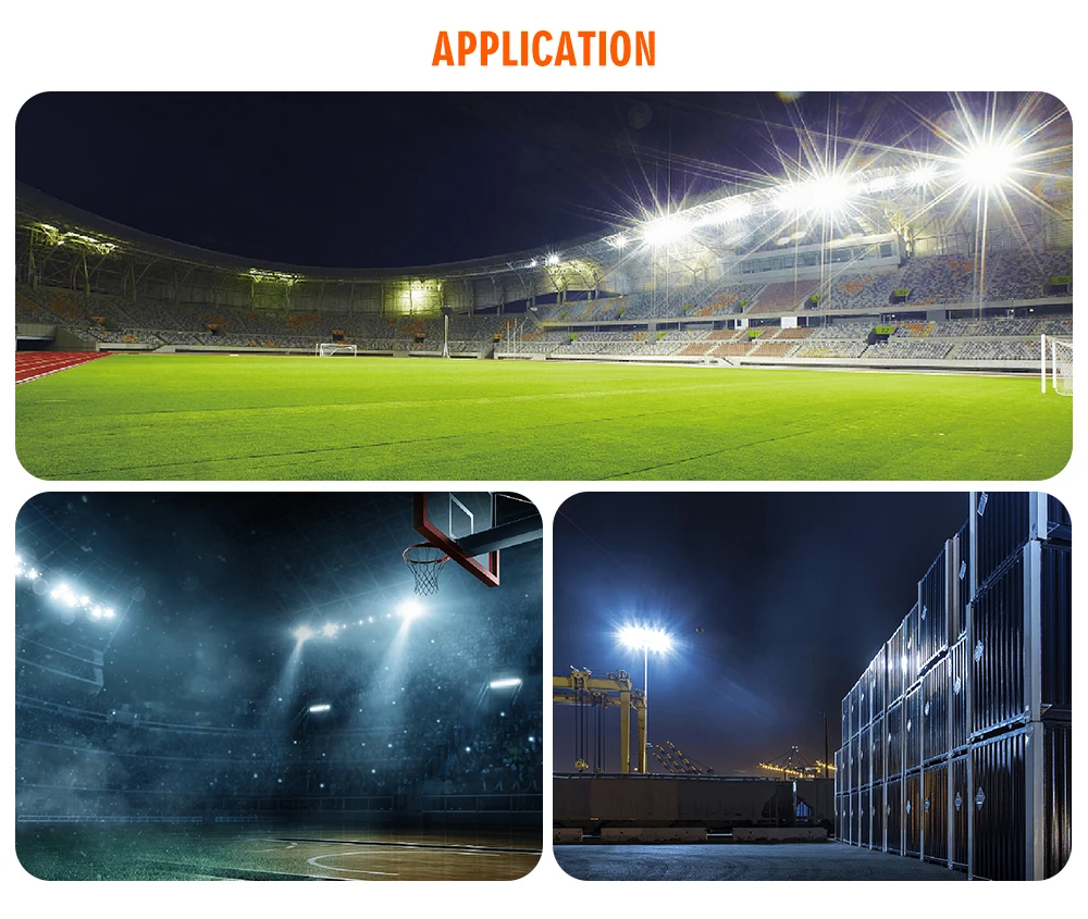 Outdoor Lighting Led Sports Lighting Luminaires Design 960w 1000w Flood