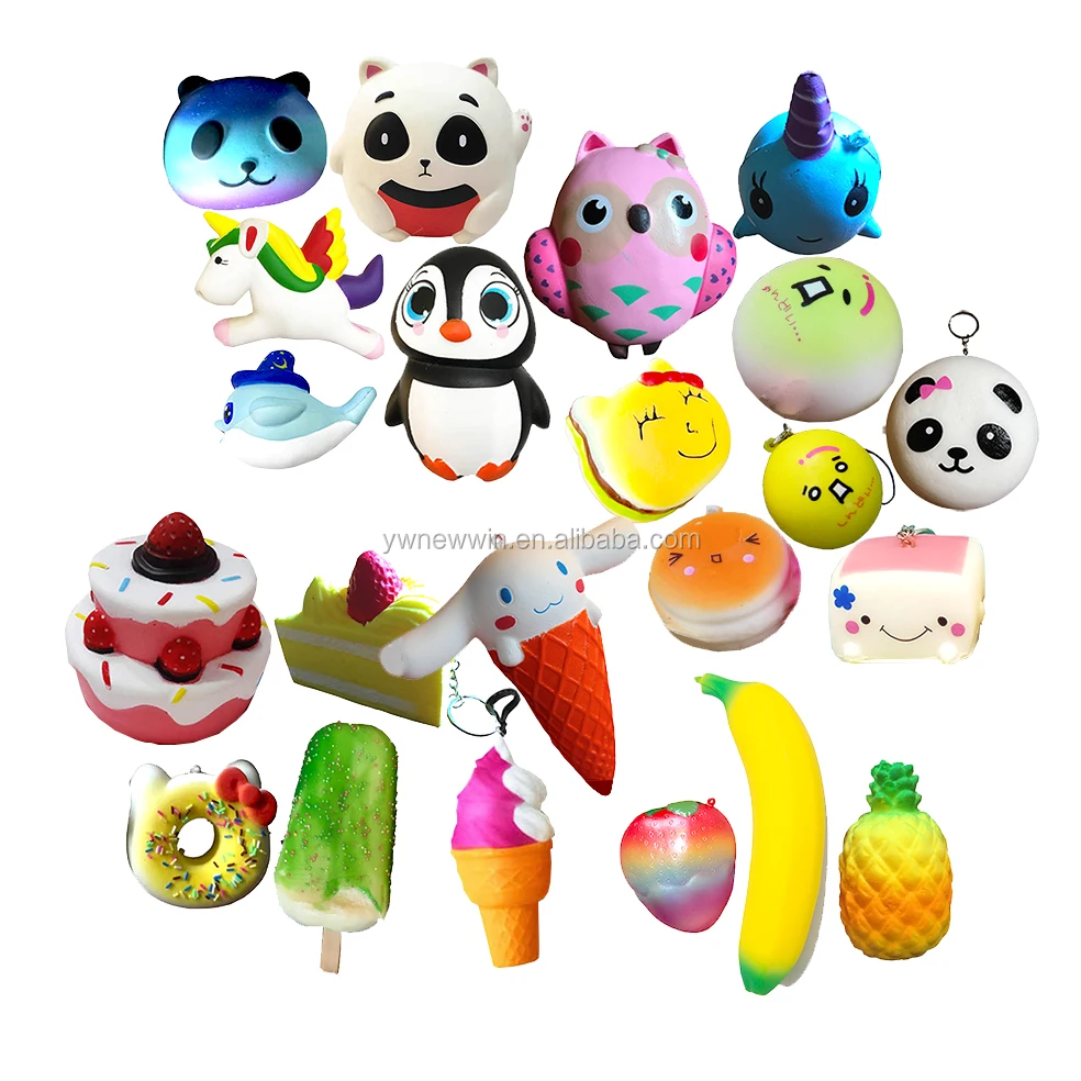 squishy fruit animals