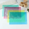 Clear plastic bag file folder document bag