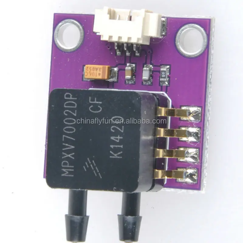Púrpura Transductor MPXV7002DP Breakout Board APM2.5 APM2.52 Sensor de presión diferencial