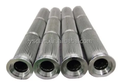 High purity SUS304 316L 50 100 microns stainless steel sinter cylinder filter for SS water cartridge filter type housing