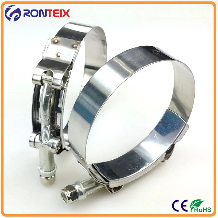 Stainless Steel T-Bolt Hose Clamp for Silicone Hose.jpg
