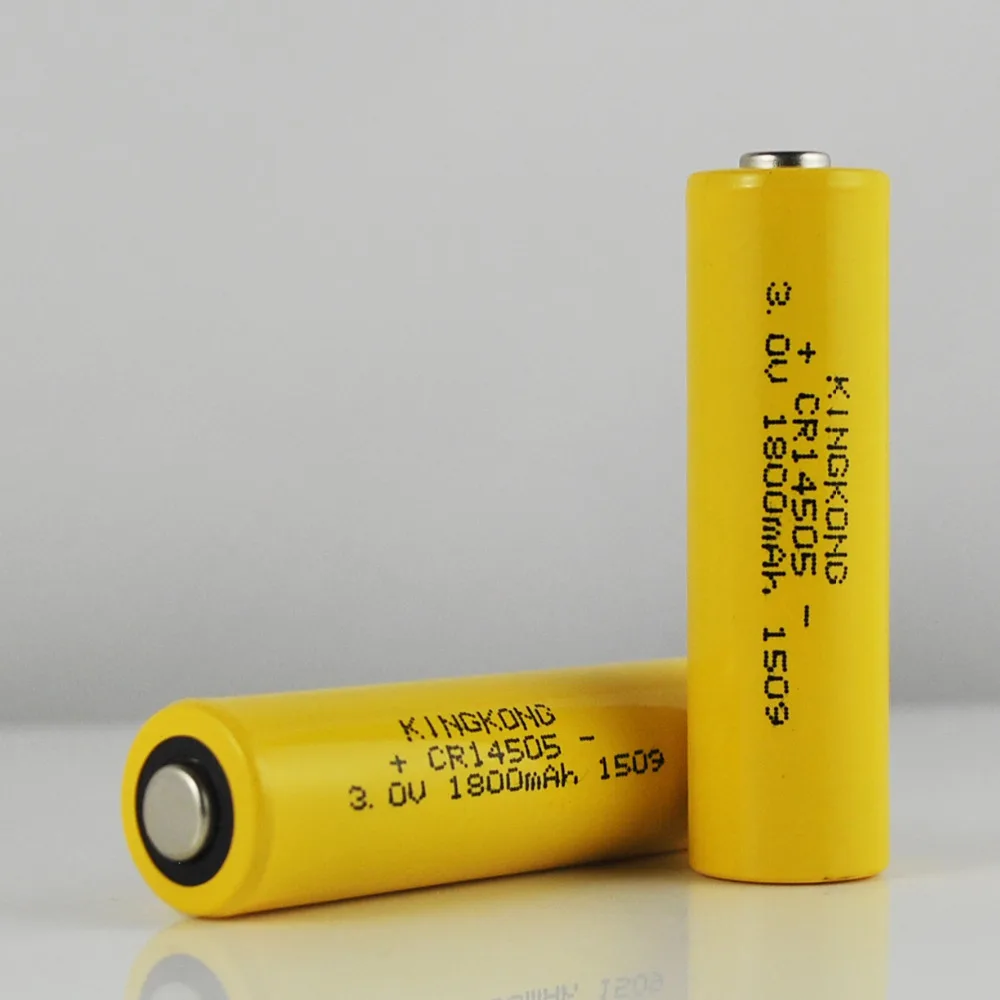 Kingkong Cr14505se Lithium Aa Column 1800mah Rechargeable Battery Home ...