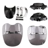 Motorcycle Universal Windscreen Windshield For Harley 6" 9"17"19" Touring Electra Street Glide FLHX FLHT Sportster Dyna Glide
