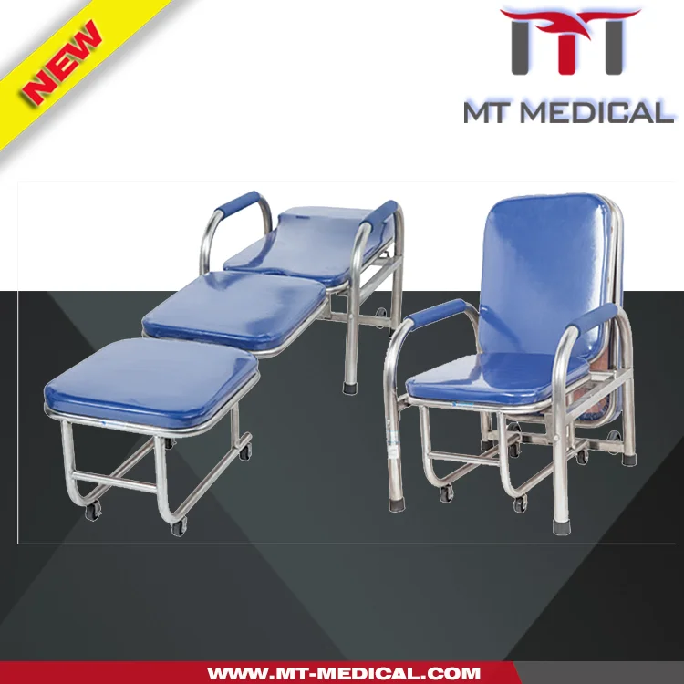 hospital attendant chair reclining bed chairs