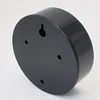 75 mm diameter black color clock movement plastic cover back clock cover case