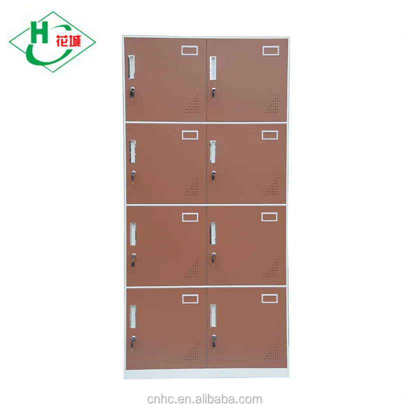 Cold Roll Steel Material Waterproof Outdoor 8 Doors Beach Locker