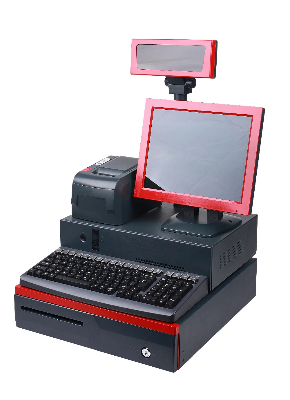 mht-k6 tablet all in one pos machine with cash drawer and