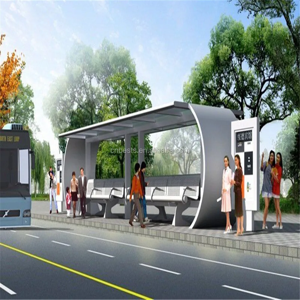 Bus shelter bus stop shelter bus station