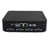 Hystou N4100 Mini PC X86 Industrial Computer 2 LAN 4G DDR4 RAM 64G SSD TPL 6 RS232 Serial SATA 3.5" HDD M.2 SSD 4K Media Server