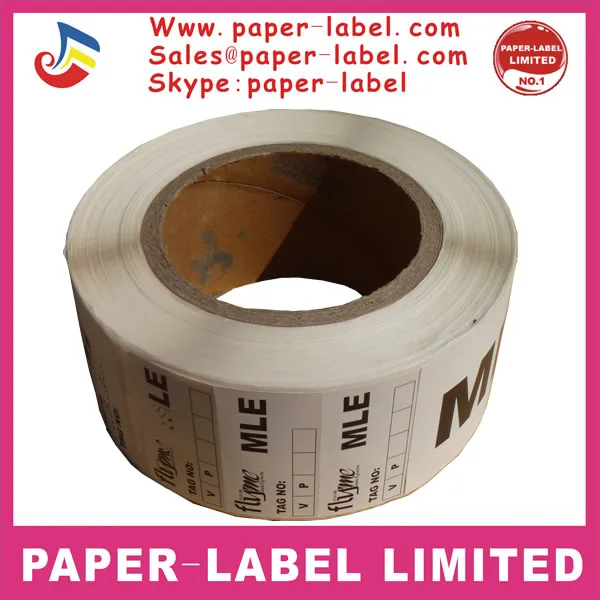 Airline Adhesive Luggage Or Baggage Tag 
