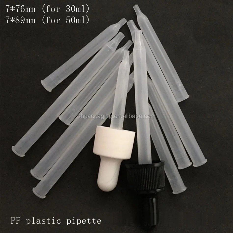 Dropper Bottle Pipette Essential Oil Glass Dropper Tubes 1ml Round
